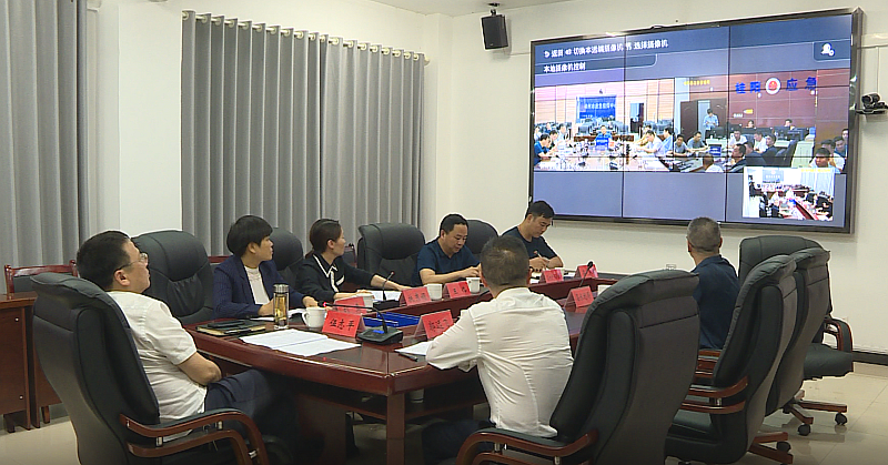 我县强化调度部署防汛救灾工作