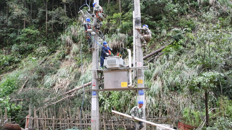 國網桂東縣供電公司：全力投入防汛抗洪搶險工作