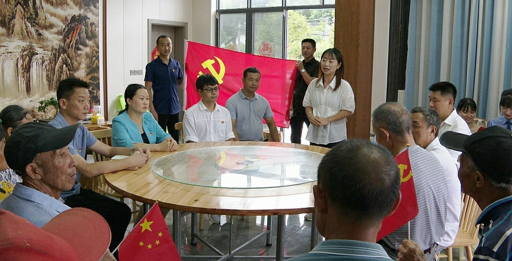 红色故事我来讲文明实践活动走进沙田镇