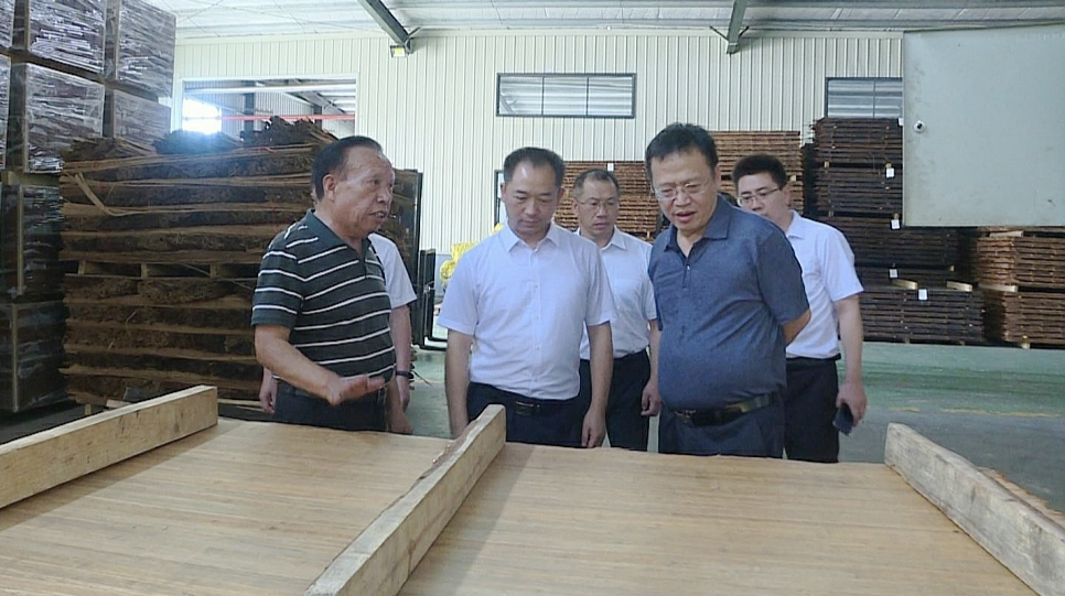 黄进良在我县调研