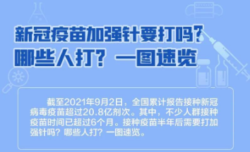 新冠疫苗加强针要打吗？哪些人打？答案来了！