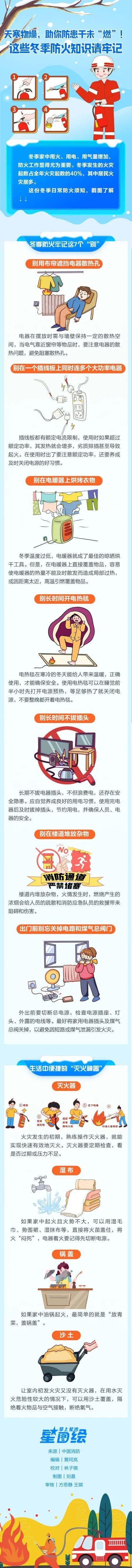 @桂东人 天寒物燥，助您防患于未“燃”！这些冬季防火知识请牢记