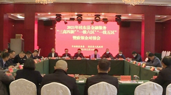我县召开2021年金融服务“三高四新”“一极六区”“一线五区”暨政银企对接会议