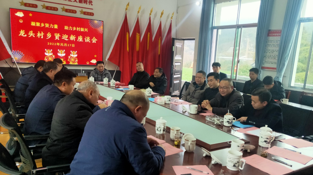 沙田镇龙头村：情系桑梓，乡贤聚力促振兴