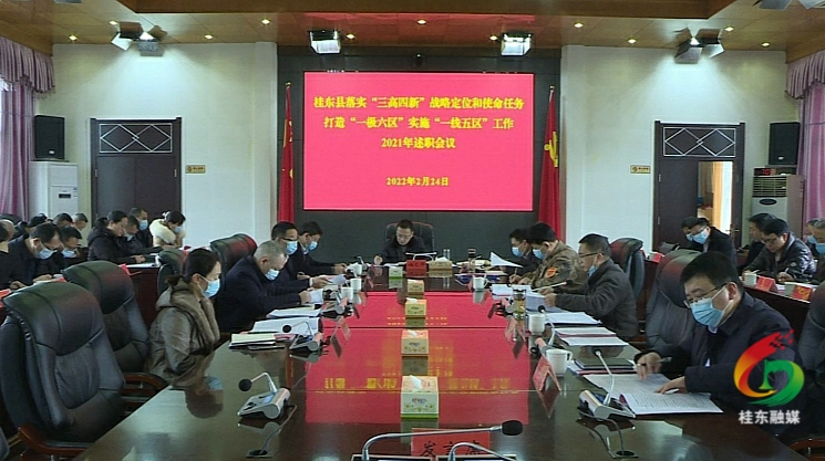 伍志平主持召开落实“三高四新”战略定位和使命任务打造“一极六区”实施“一线五区”工作2021年述职会议