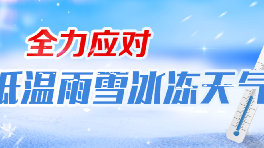 全力应对低温雨雪冰冻天气
