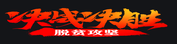 决战决胜脱贫攻坚