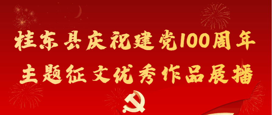 桂东县庆祝建党百年主题征文优秀作品展播