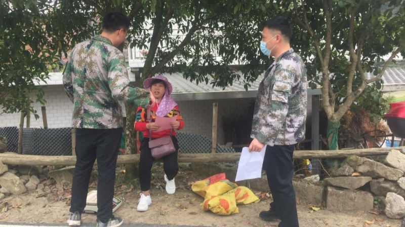 清泉镇：开展疫情防控大走访活动