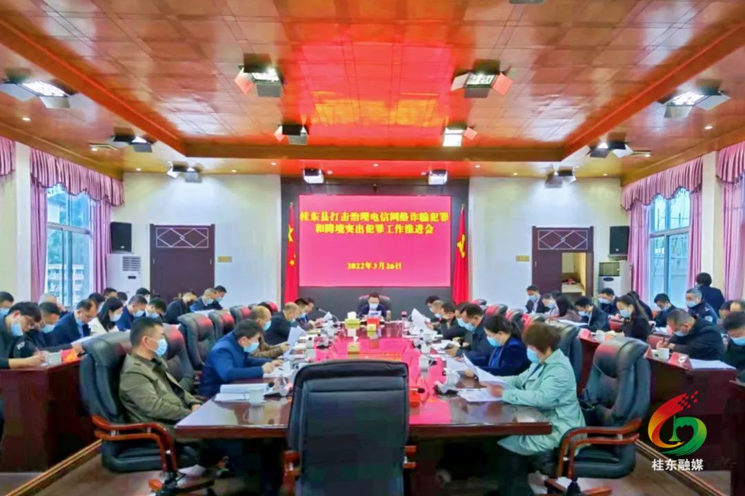 桂东县召开打击治理电信网络诈骗犯罪和跨境突出犯罪工作推进会