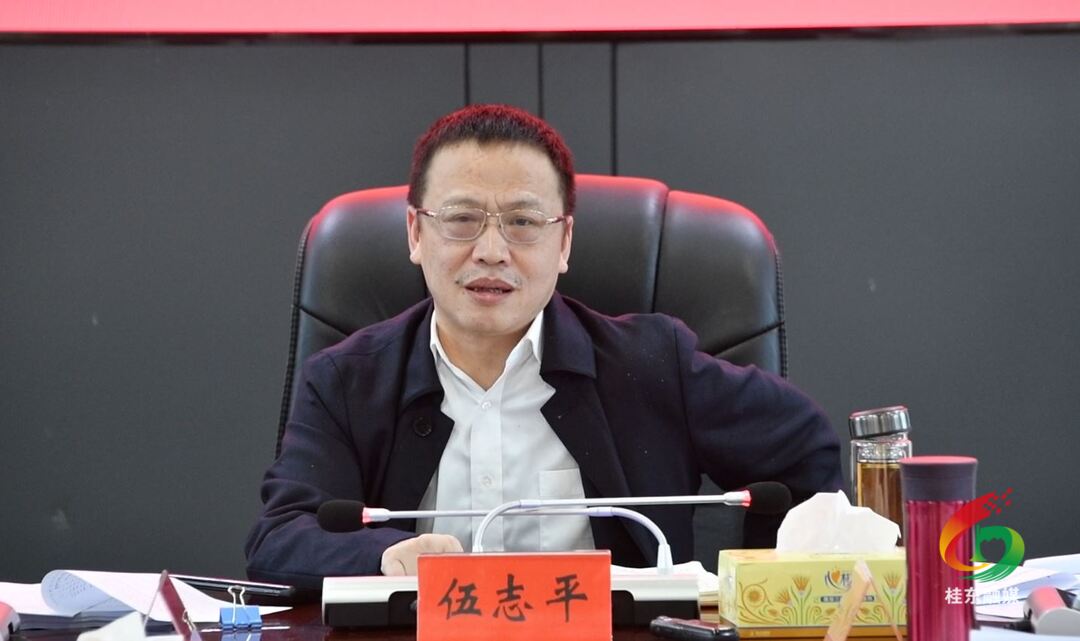 伍志平主持召开2022年第8次县委常委会会议