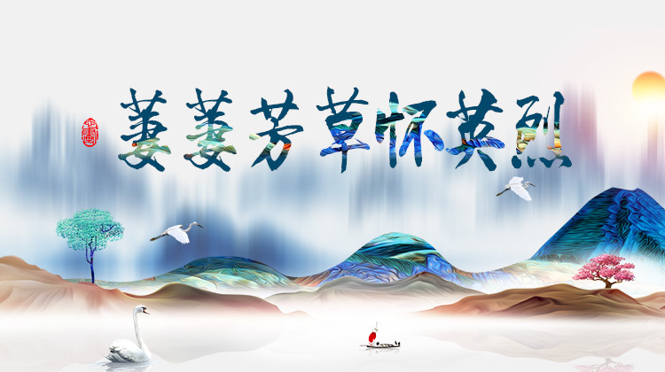 最闪亮的坐标·萋萋芳草怀英烈