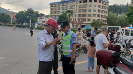 沤江镇：联合执法 强力整治道路交通安全隐患