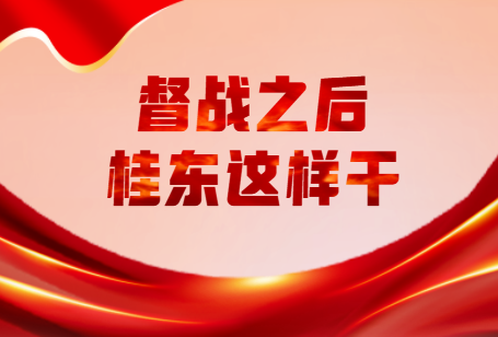 督战之后，桂东这样干