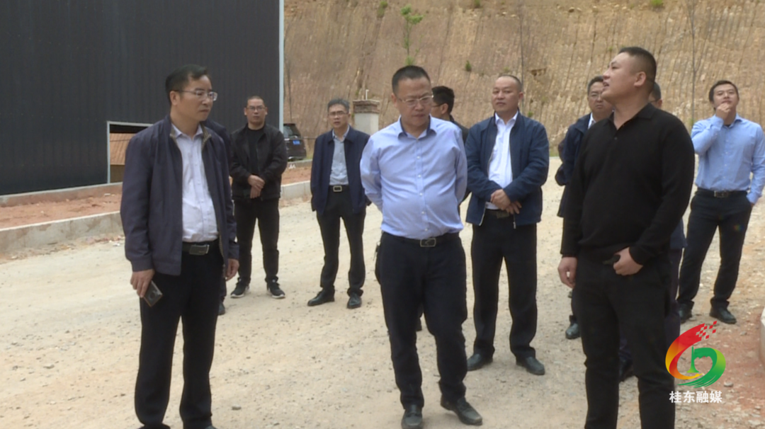 伍志平调度县产业开发区工作