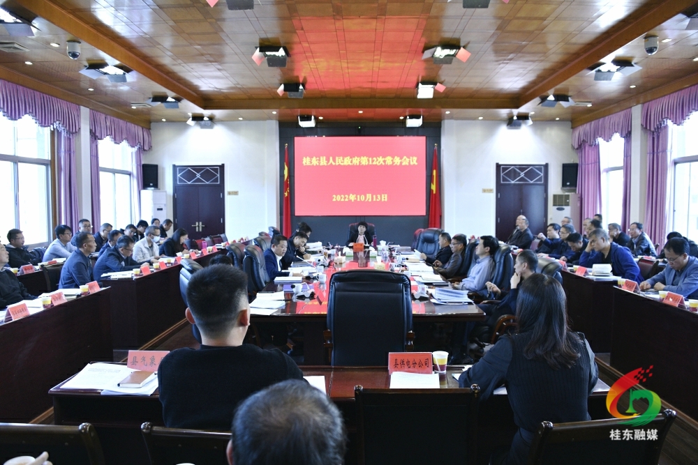 刘真主持召开县政府第12次常务会议