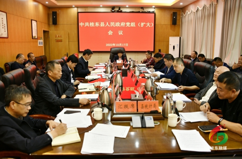 刘真主持召开县政府党组（扩大）会议