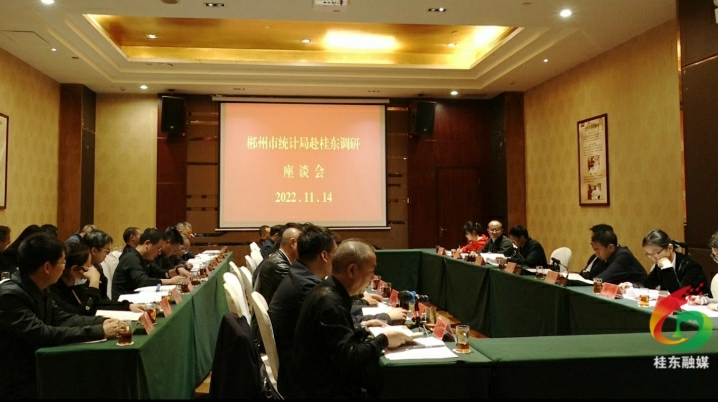 市统计局调研我县统计工作