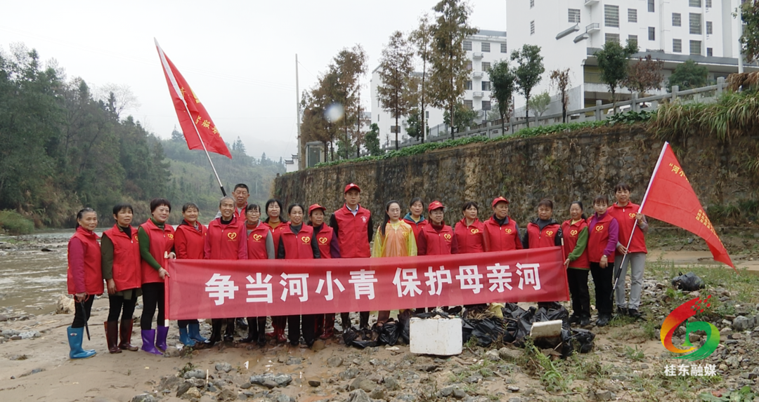 我县党员干部群众义务清理河道