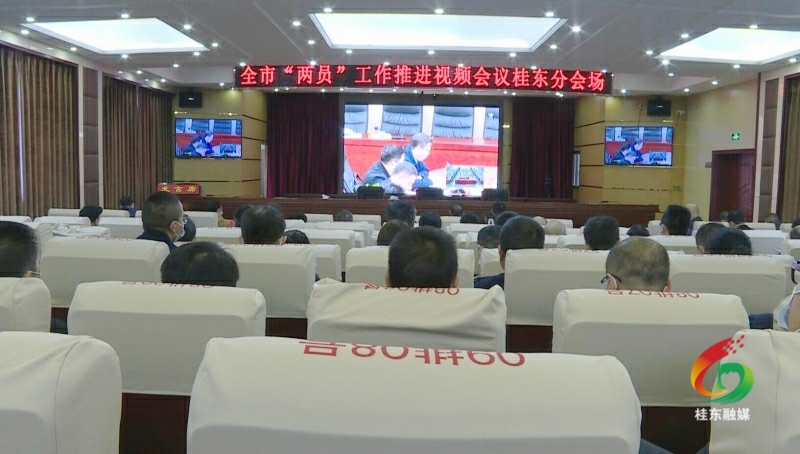 我县组织收看全市“两员”工作推进视频会议