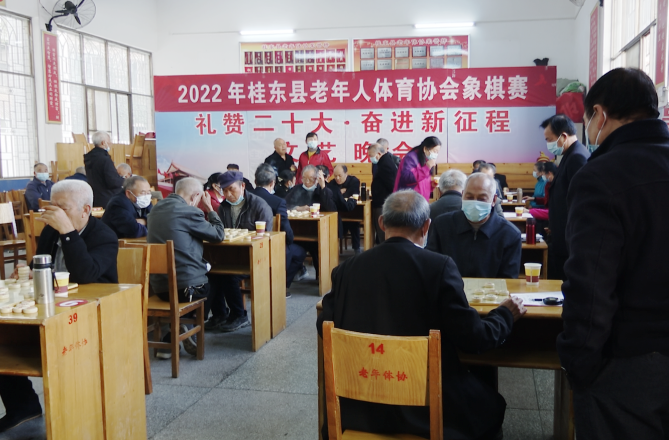 县老年体协举办2022年度象棋比赛