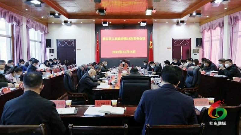 刘真主持召开县政府第15次常务会议