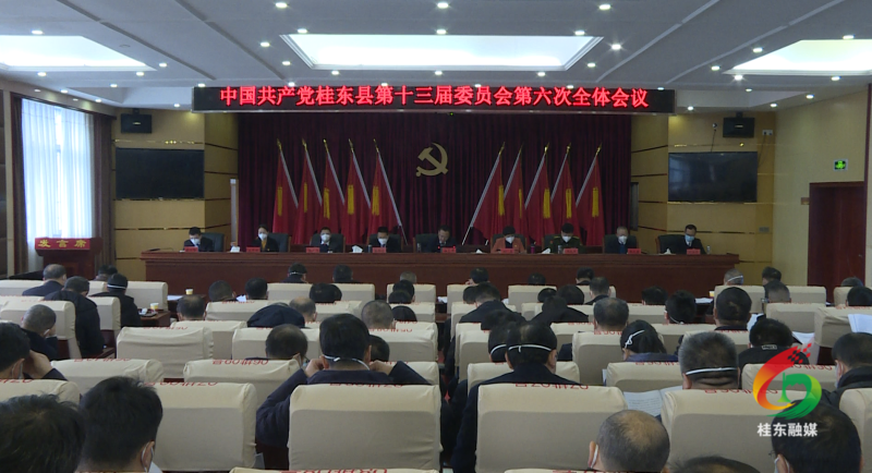 中共桂东县委十三届六次全会召开