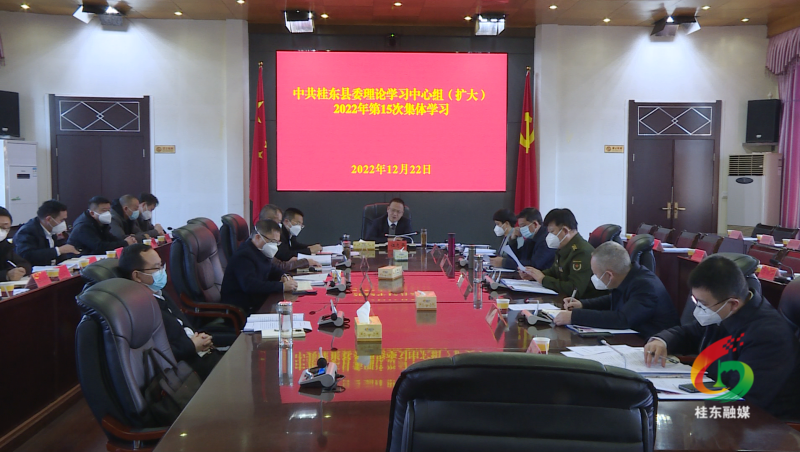 县委理论学习中心组开展2022年第15次集体（扩大）学习