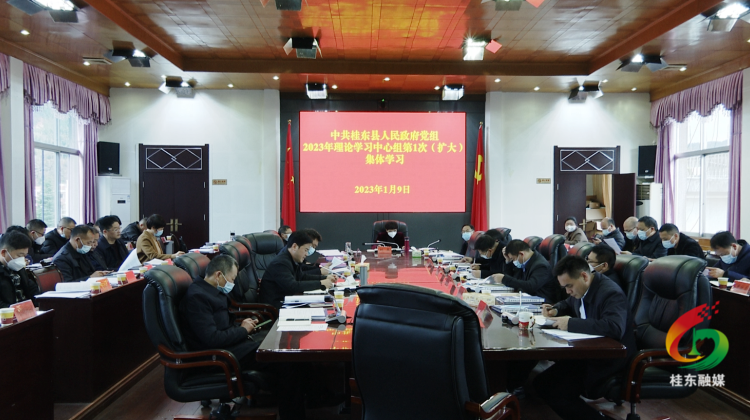 县政府党组理论学习中心组开展2023年第1次（扩大）集体学习
