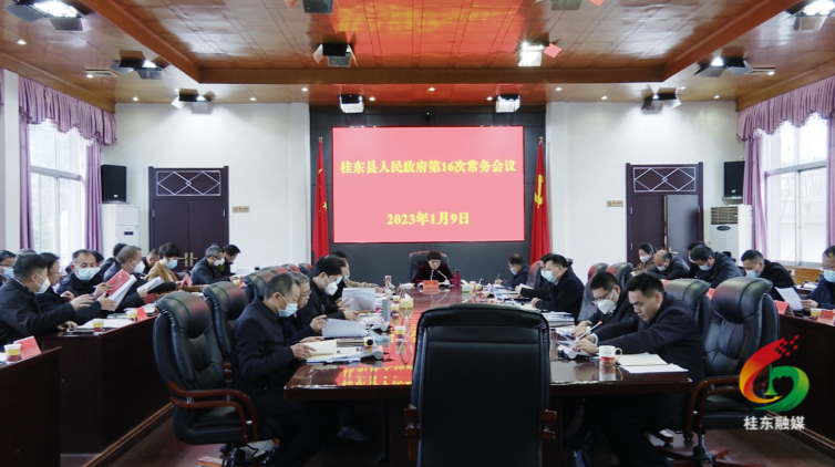 刘真主持召开县政府第16次常务会议