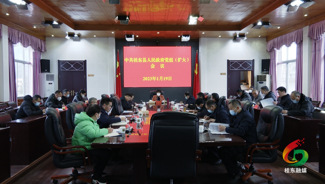 刘真主持召开县政府党组（扩大）会议