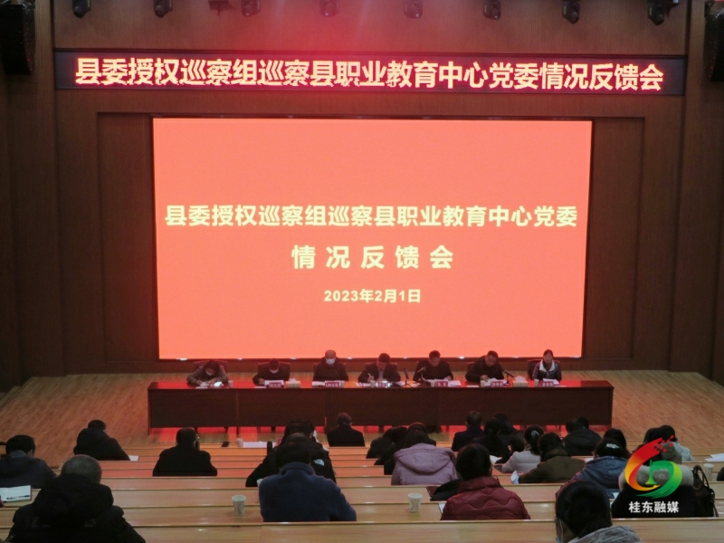我县召开十三届县委第二轮巡察情况反馈会