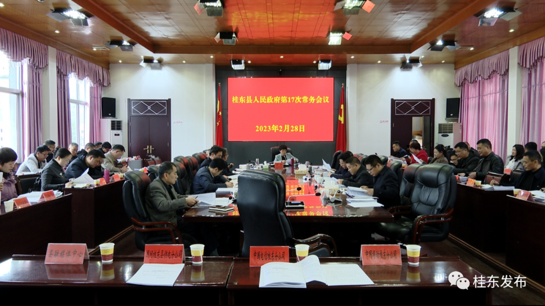 刘真主持召开县政府第17次常务会议