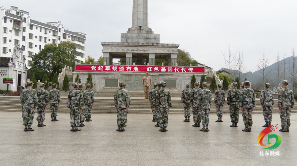 我县组织预定新兵开展役前红色教育
