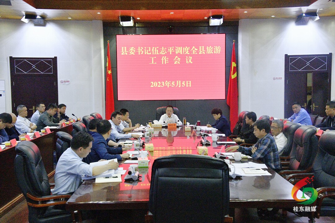 旅发进行时|伍志平调度全县旅游工作