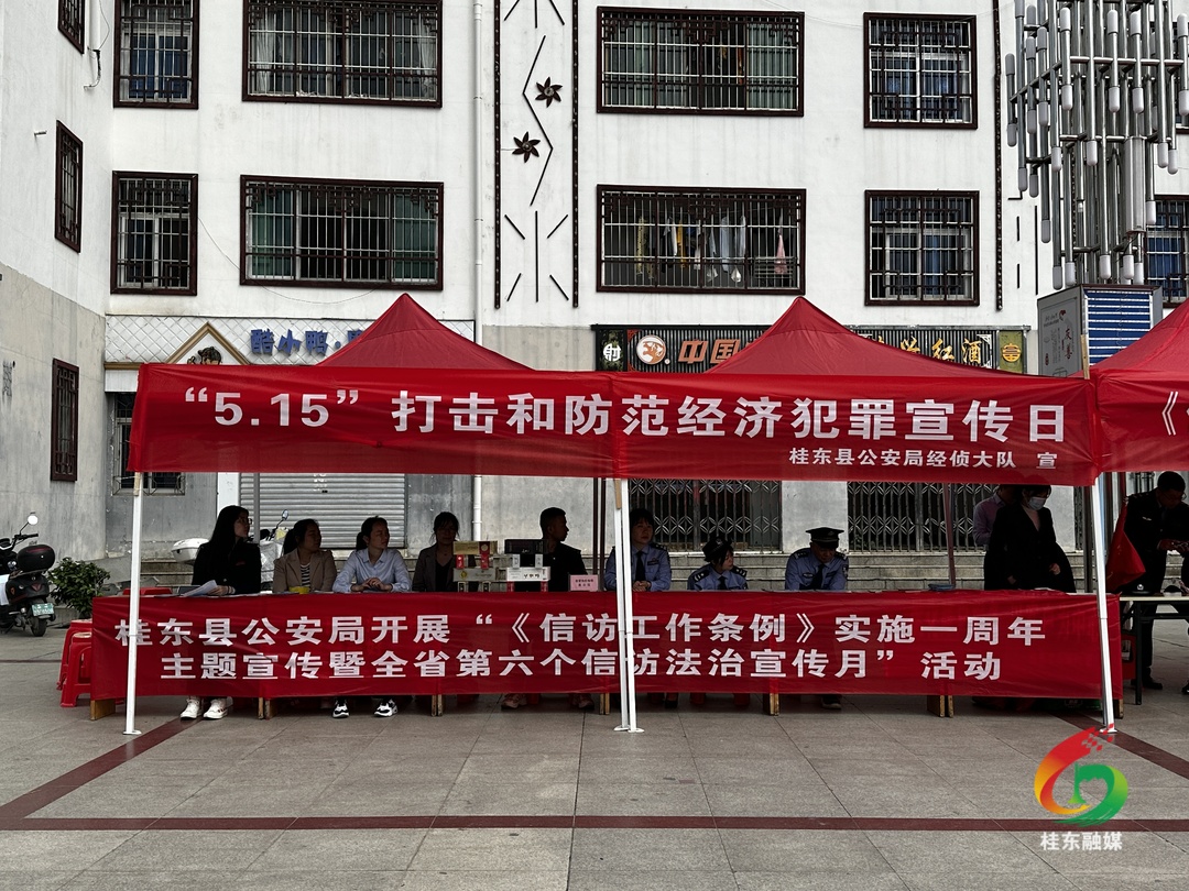我县举行“5·15”打击和防范经济犯罪宣传日活动