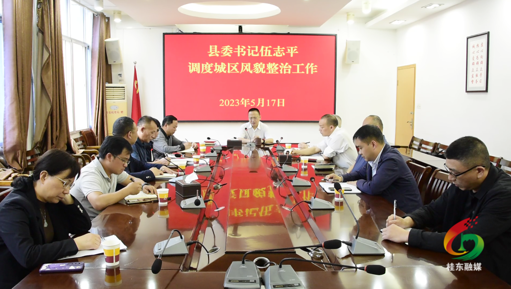 旅发进行时·城乡风貌大提质|伍志平调度城区风貌整治工作