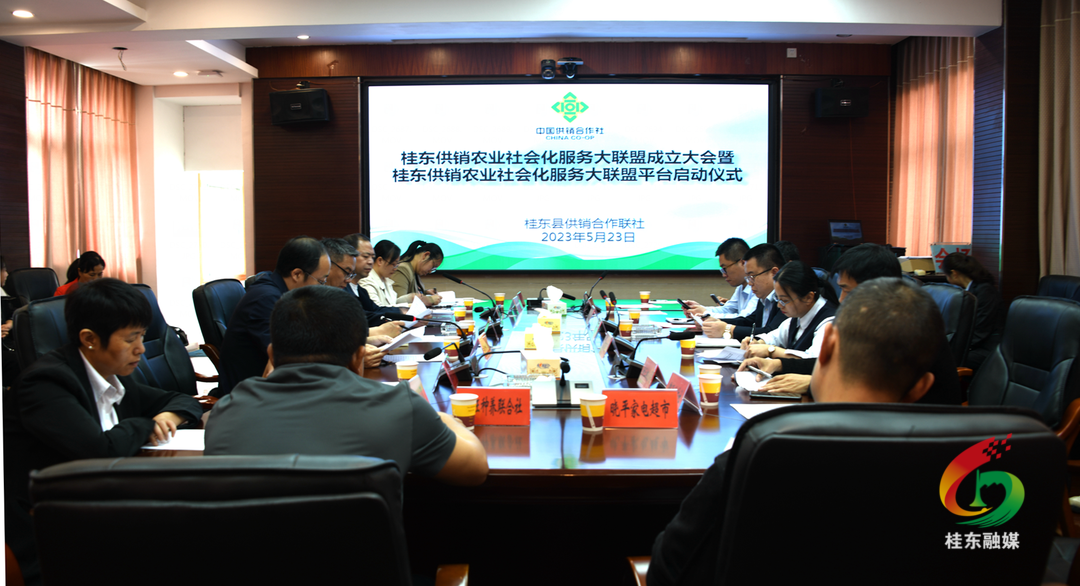 县供销合作社农业社会化服务大联盟正式启动