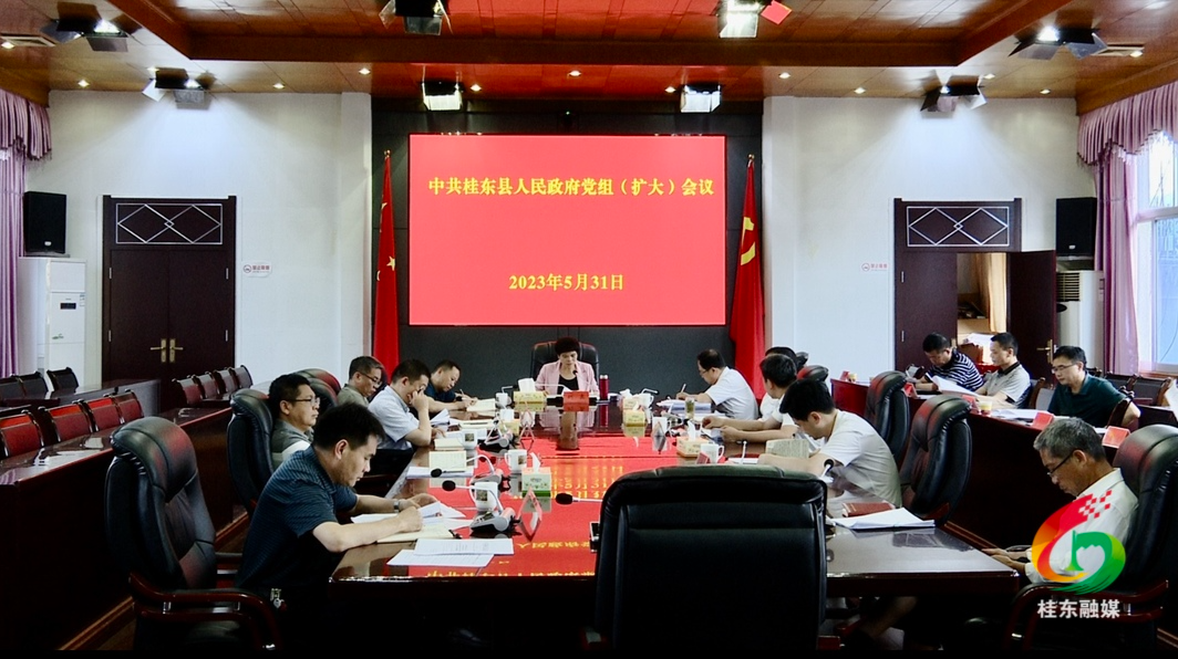 刘真主持召开县政府党组（扩大）会议