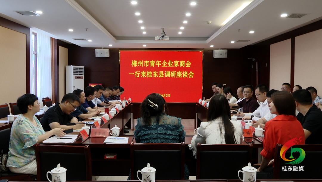 市青商会到我县考察