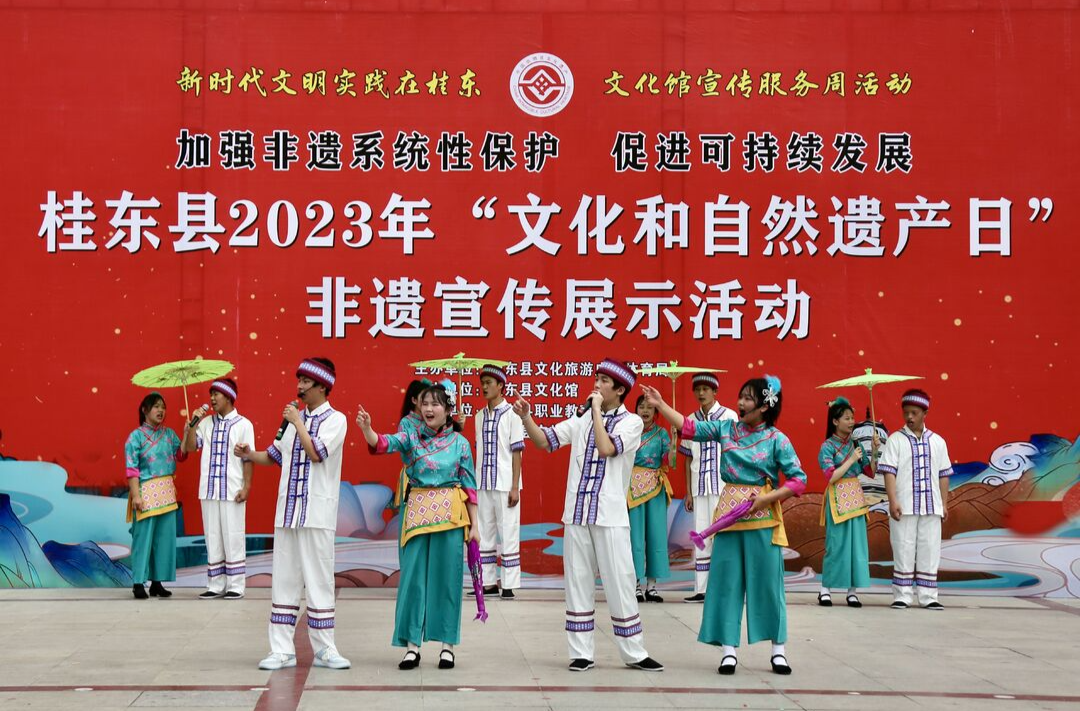 我县举行“文化和自然遗产日”非遗宣传展示活动