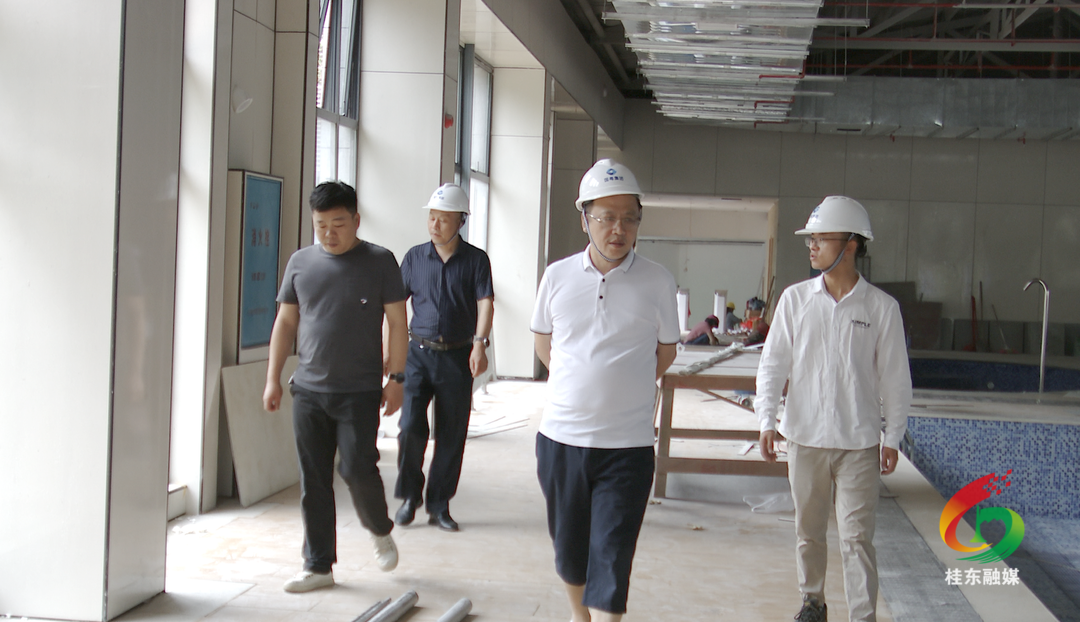 伍志平调研重点项目建设工作