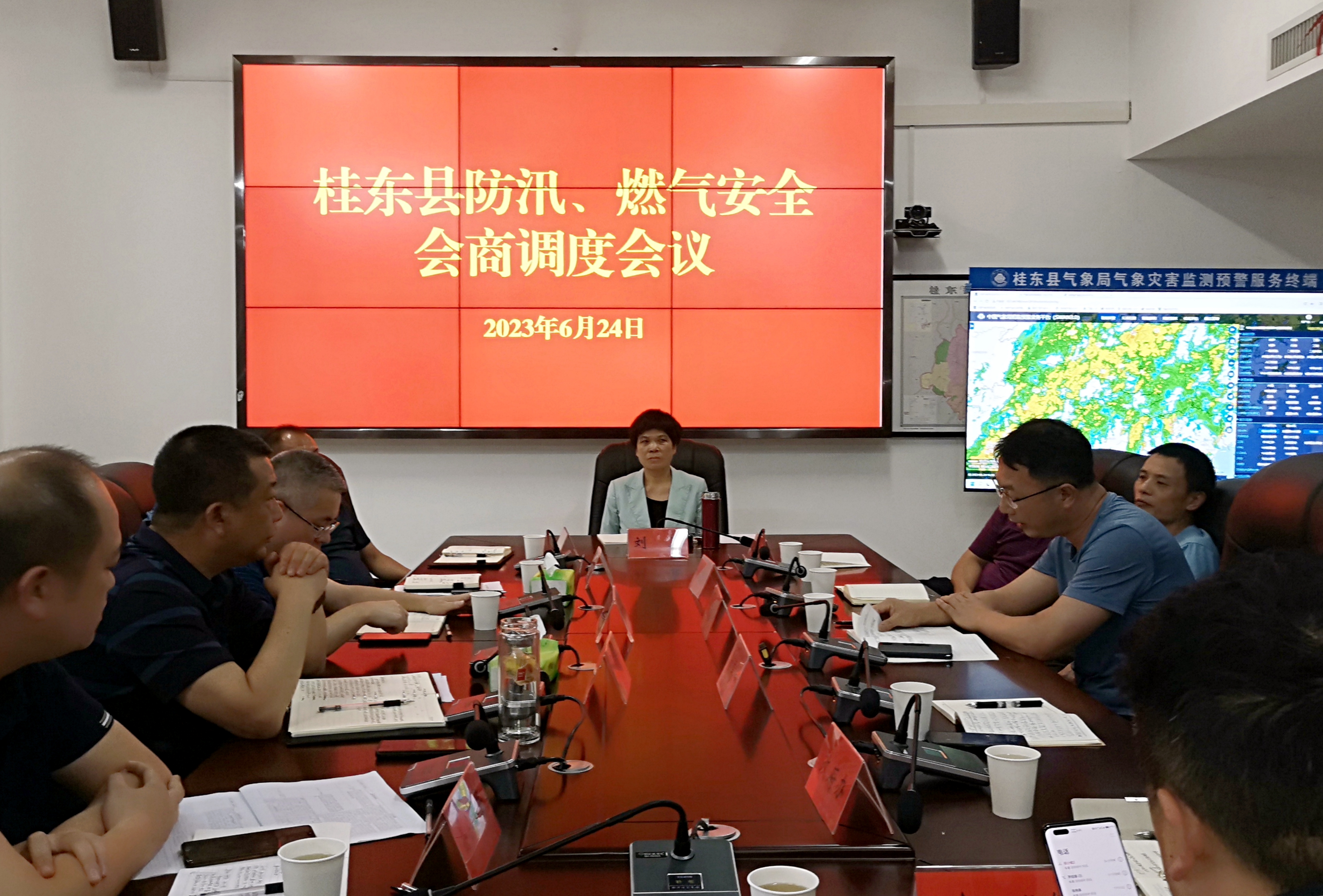 刘真督导检查燃气安全等工作