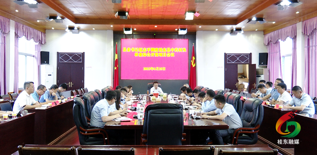 伍志平调度我县中药材及林业综合开发项目