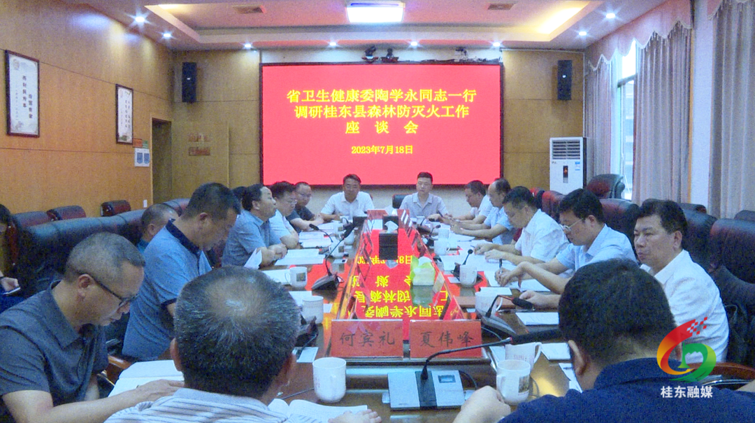 省森防指成员单位到我县调研