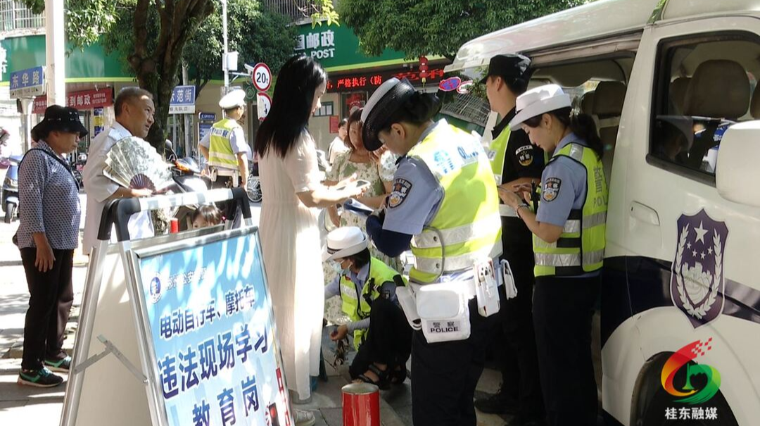 我县扎实开展夏季道路交通安全整治行动