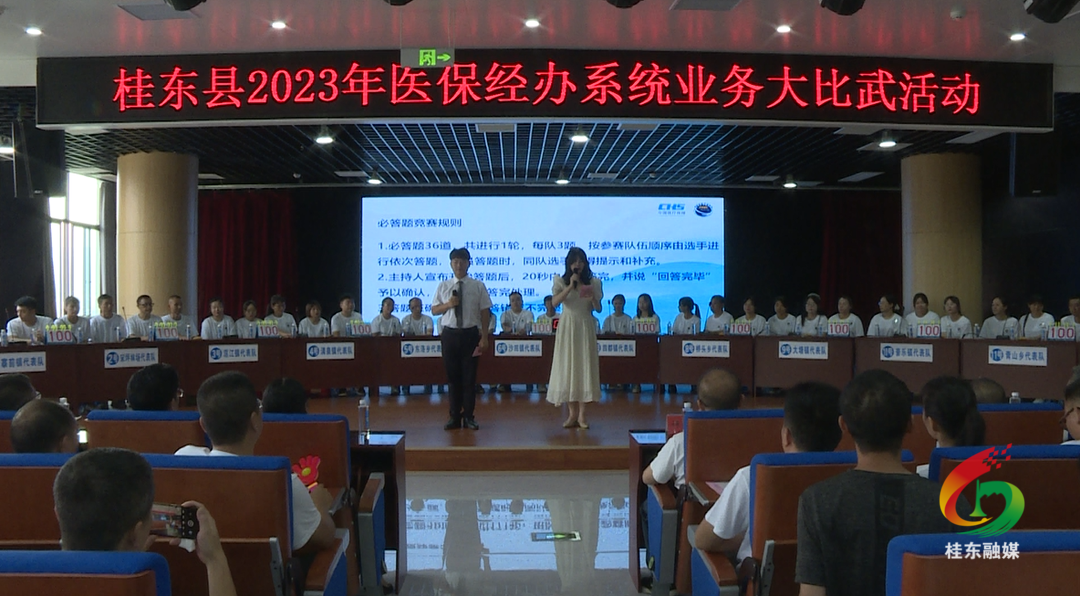 我县医保经办系统举行大比武活动
