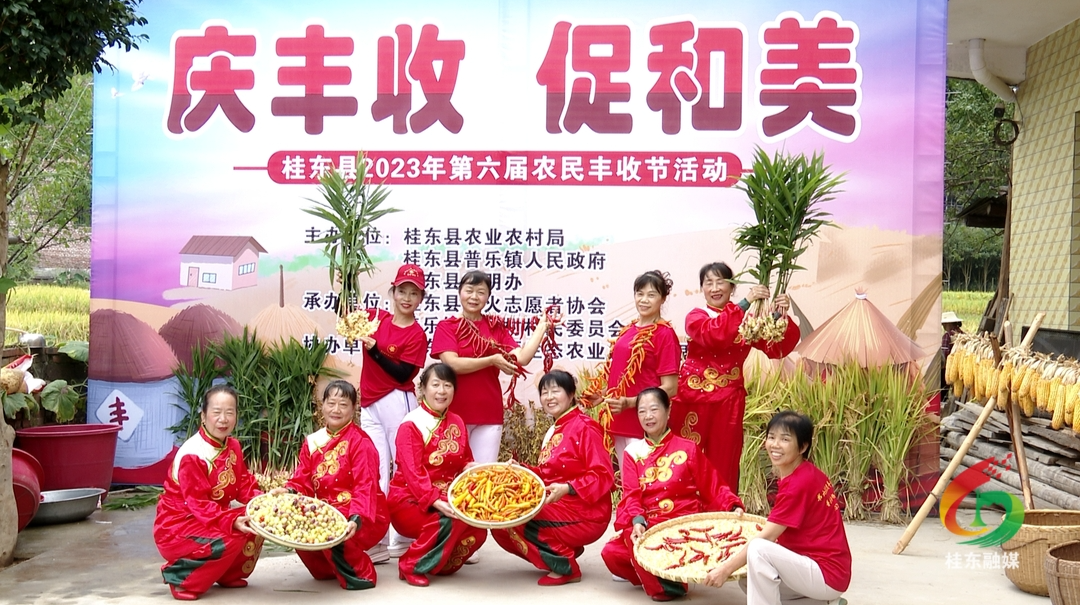 我县举行第六届农民丰收节庆祝活动