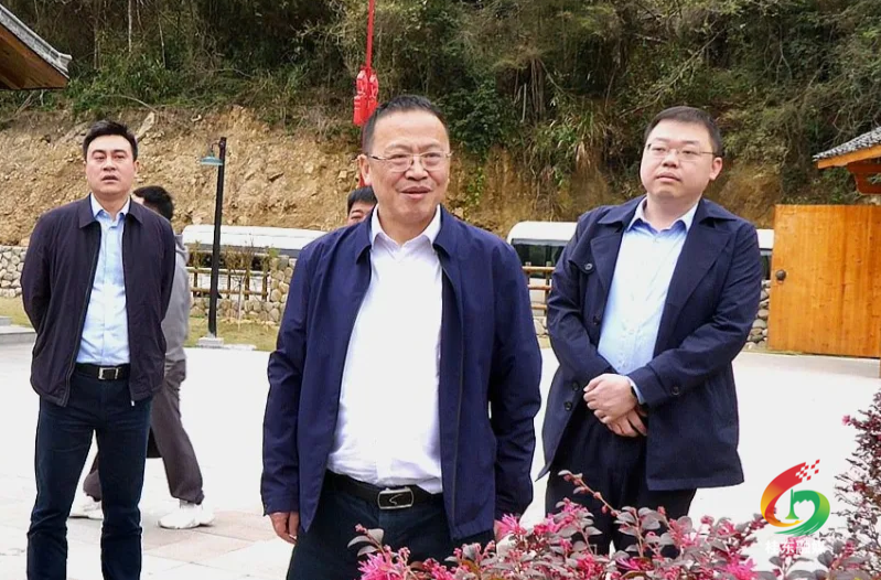 伍志平调研知青小寨项目建设等工作