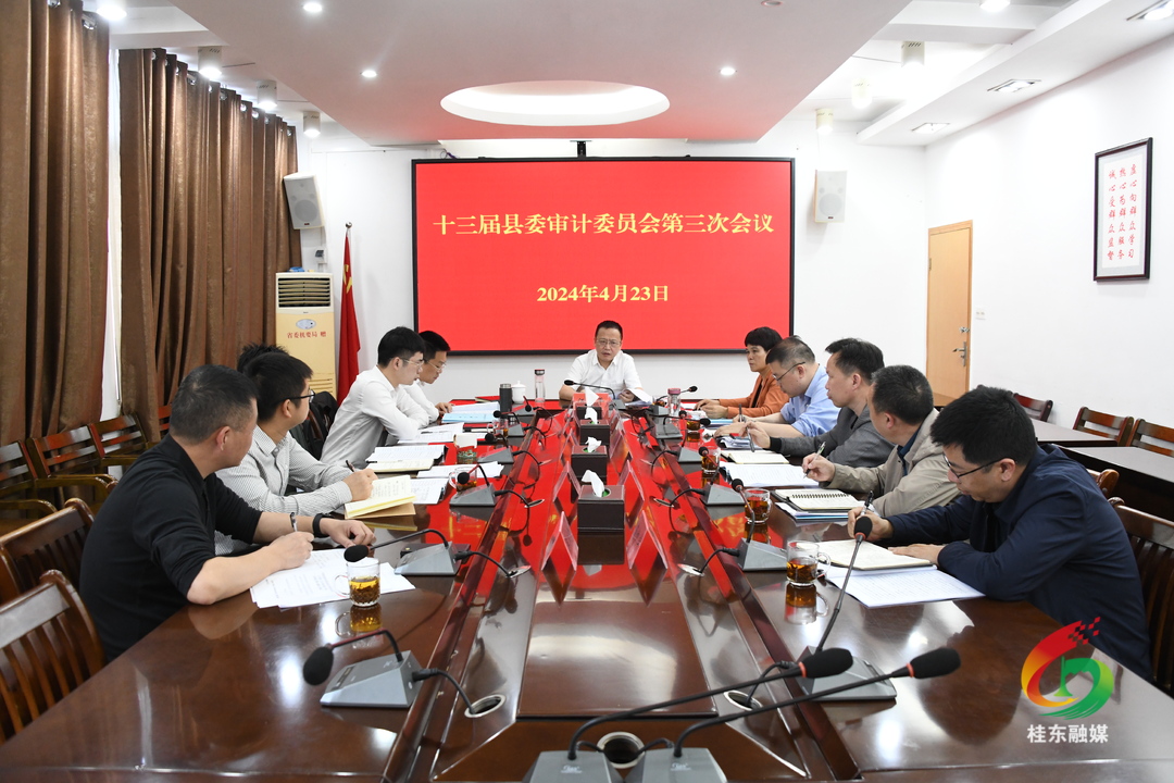 十三届县委审计委员会第三次会议召开